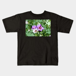 Hibiskus Blume / Swiss Artwork Photography Kids T-Shirt